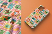 World Stamps: Graphics & Patterns, a Pattern Graphic by Dedraw Studio (Thumbnail 7 of 10)