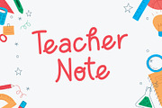 Back To School Monoline Font, a Handwritten Font by Densu Creative (Thumbnail 2 of 9)