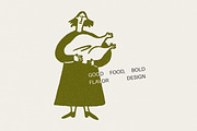 Food, Plates & People: 50 Characters, a Food Illustration by Veyla (Thumbnail 6 of 14)