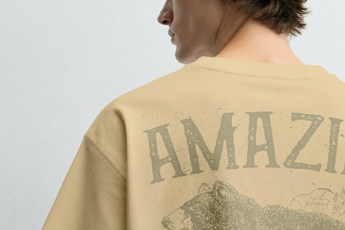 T-Shirt Mockup PSD - Back Close-Up, a Shirt Mockup by Rymden_Fl (Photo 2 of 6)