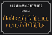 King Armored, a Blackletter Font by EN86-21 (Thumbnail 7 of 7)