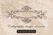 36 Calligraphic Design Elements, a Decorative Illustration by redstudio (Thumbnail 2 of 5)