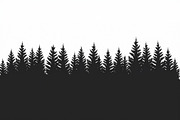 Pine Forest Silhouette Bundle, a Graphic by Creativeshirt (Thumbnail 9 of 14)