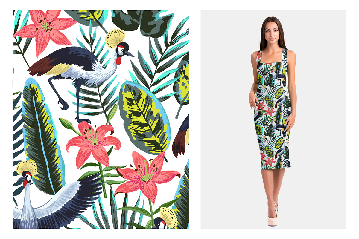 Neon tropical collection, a Pattern Graphic by Robusta (Photo 12 of 22)