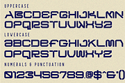 Coastal Blocks - Futuristic Font, a Sans Serif Font by 177Studio (Thumbnail 7 of 8)