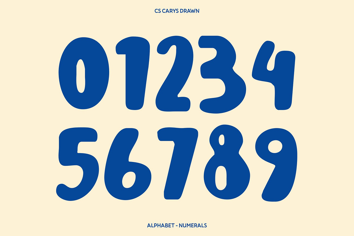 CS Carys Drawn, a Sans Serif Font by Craft Supply Co. (Photo 5 of 8)