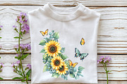 Floral Butterfly Border Clipart, an Illustration by Rose Art (Thumbnail 4 of 8)