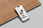 iPhone 16 Pro Max Mockup, an iPhone Mockup by ZifaraDesign (Thumbnail 5 of 5)