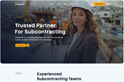 Subtrix - Subcontractor WordPress, a WordPress Template by goalthemes (Thumbnail 2 of 5)