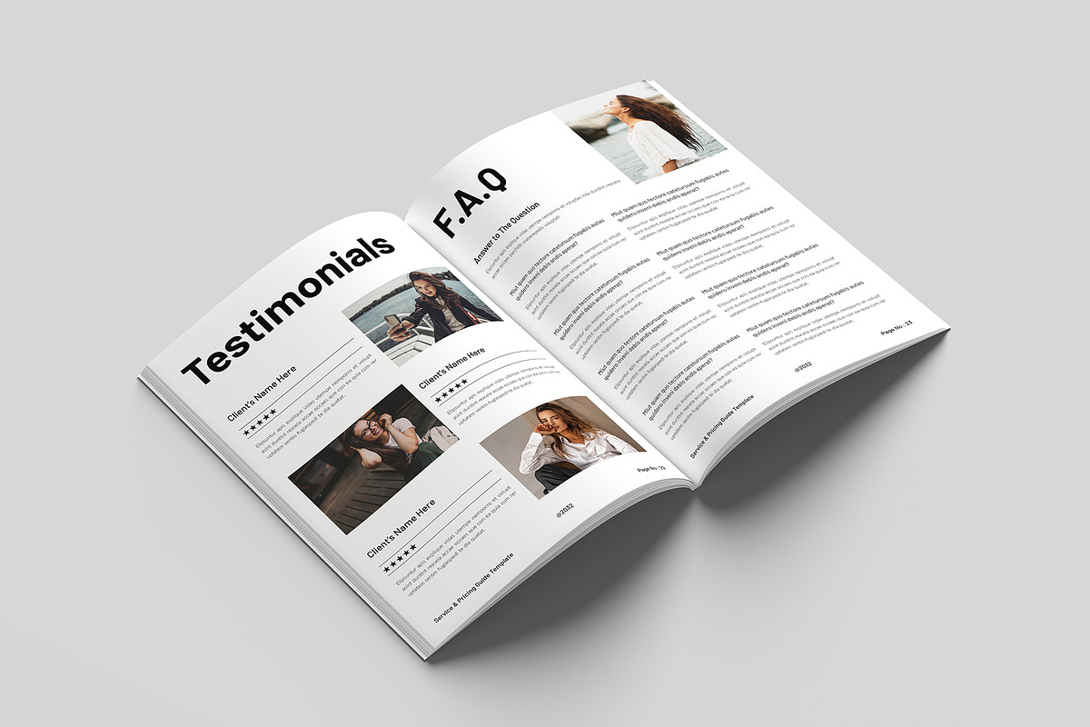 Services & Pricing Guide Template, a Magazine Template by GoldenGrid Studio (Photo 13 of 15)
