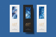 Abstract Fluid Illustration in Blue, a Decorative Illustration by Housui Patterns (Thumbnail 6 of 9)