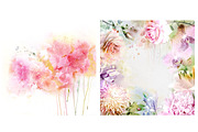 10 Floral watercolor posters, a Decorative Illustration by Anna Guz's Store (Thumbnail 6 of 12)
