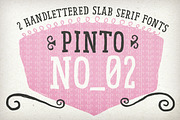 Hand Drawn Pinto NO_02 for Books, a Slab Serif Font by Georg Herold-Wildfellner (Thumbnail 1 of 9)