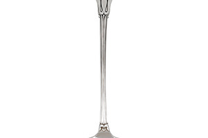 Ancient silver soup ladle isolated, a Food & Drink Photo by BOOCYS