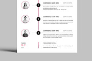 Conference Agenda, a Flyer Template by MightyDesign (Thumbnail 5 of 8)