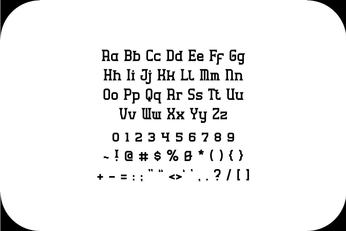 Historia - Display Font, a Sans Serif Font by Mightyfire (Photo 2 of 3)
