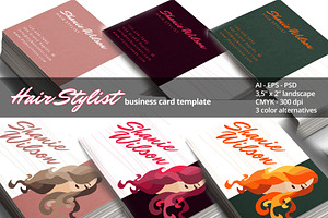 Hair Stylist Business Card