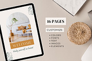 Airbnb Welcome Book Template | Canva, a Magazine Template by Ciera Design Templates (Thumbnail 3 of 7)