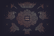 Art Deco Geometric Design Elements, a Pattern Graphic by Marylia (Thumbnail 5 of 13)