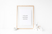 BUNDLE - A4 Wooden Frame mockup, a Print Template by White Hart Co. (Thumbnail 3 of 3)