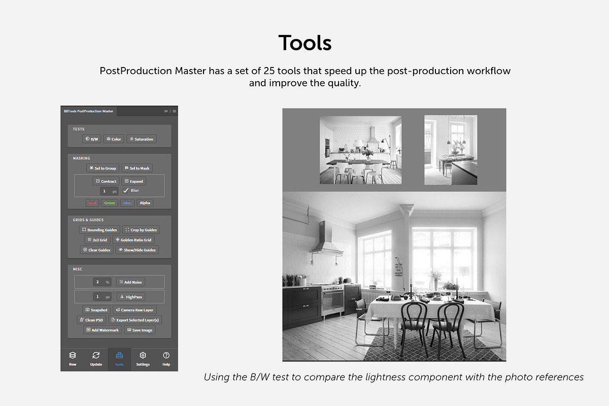 PostProduction Master, a Plug-in Add-On by bbtools (Photo 5 of 8)