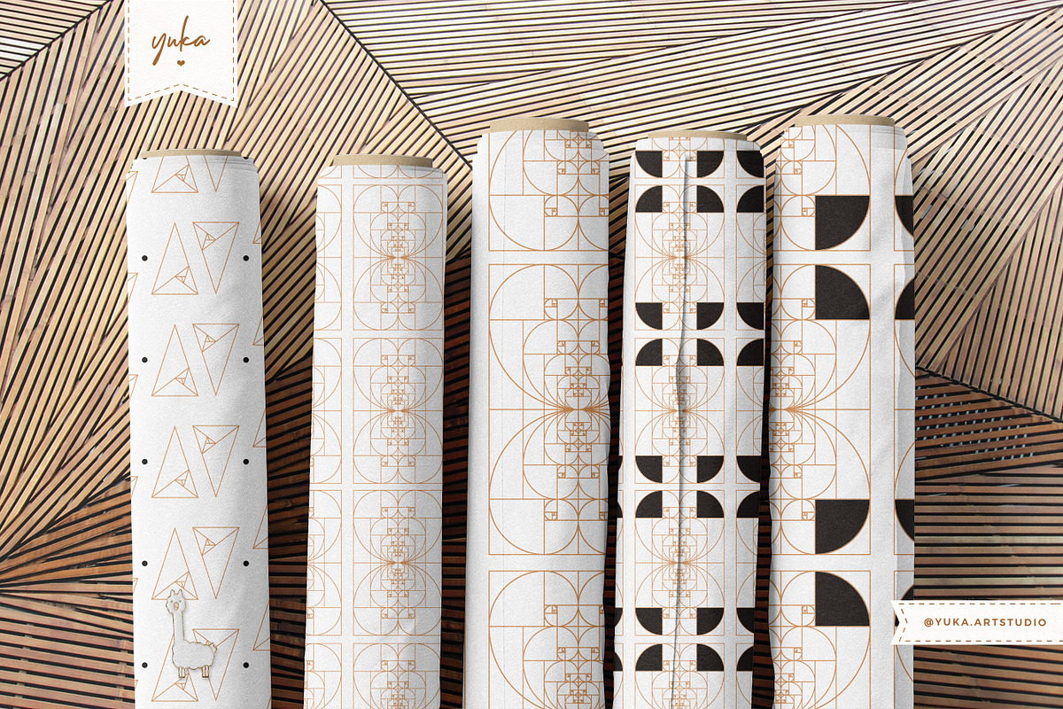 Golden Ratio Pattern, a Pattern Graphic by Yuka Baby (Photo 5 of 6)