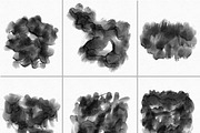 35 Hi-Res Water color PS Brush Set 6, a Brush Add-On by MRI STUDIO (Thumbnail 4 of 9)