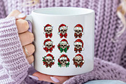 Christmas Coquette Skeleton Hallowee, an Illustration by Daily.Designs (Thumbnail 5 of 5)