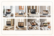 52 Minimalist Laptop Canva Mockups, a Mac Mockup by Matisse Studio (Thumbnail 7 of 10)