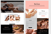 Elegant Spa & Wellness WIX Website, a Templates & Theme by Yelhsa Design Studio (Thumbnail 3 of 4)