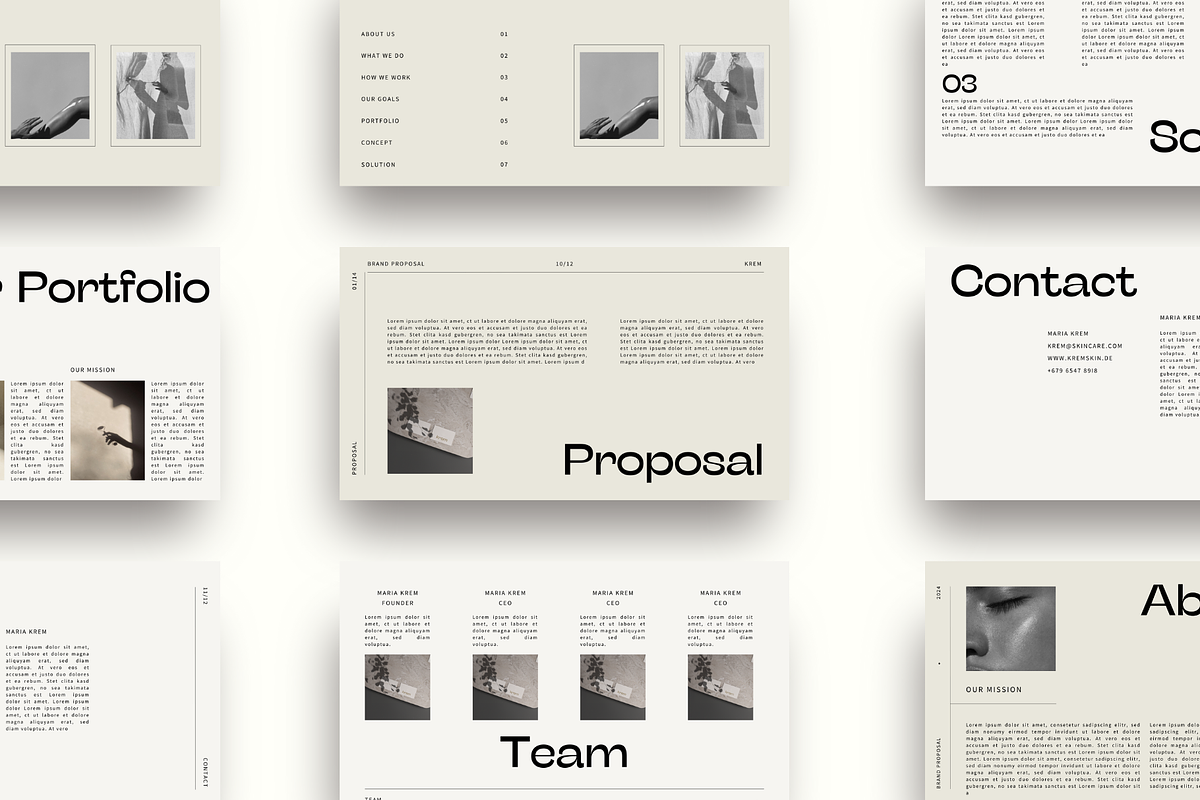 Brand Proposal, a Templates & Theme by 1708Studio (Photo 4 of 6)
