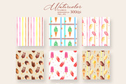 Watercolor ice-cream, an Object Graphic by Anastasia Timosch (Thumbnail 3 of 6)