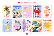 Summer Paradise Clip Art, a Seasonal Illustration by UnaAnya (Thumbnail 7 of 7)