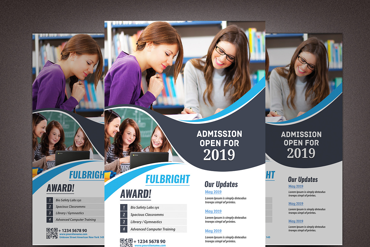 Education Flyer, a Flyer Template by TheGraphicsWorld (Photo 2 of 3)