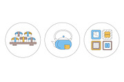 Restorant and japanese food, an Outline Icon by narinadraban (Thumbnail 4 of 4)