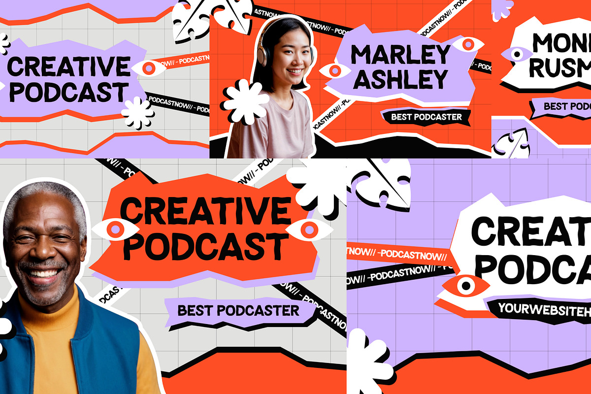 Podcast Opener After Effects, a Presentation Template by Loin Studio (Photo 1 of 2)