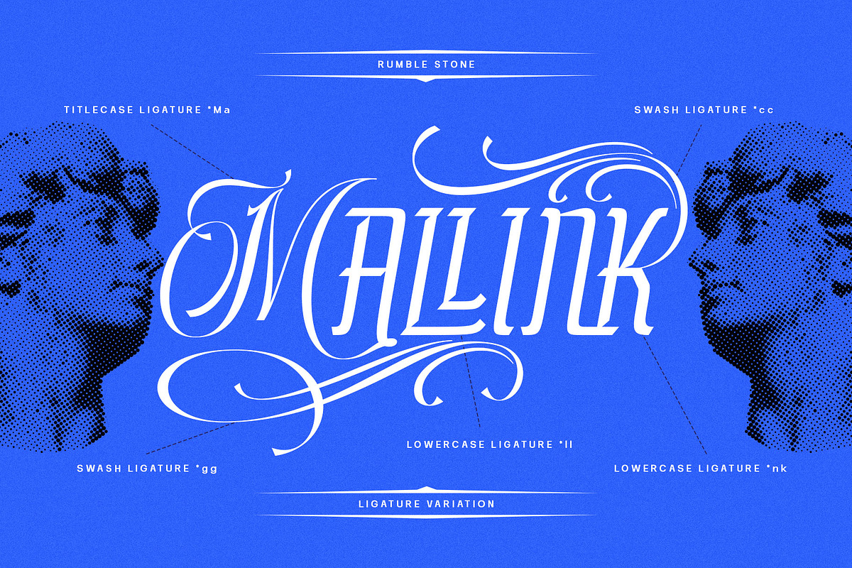 Rumble Stone Typeface, a Blackletter Font by alit design (Photo 12 of 16)