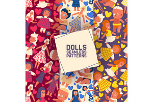 Little Dolls Collection Set Of