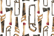 Old-fashioned lumberjack bundle, a Texture Illustration by Sundra (Thumbnail 6 of 6)