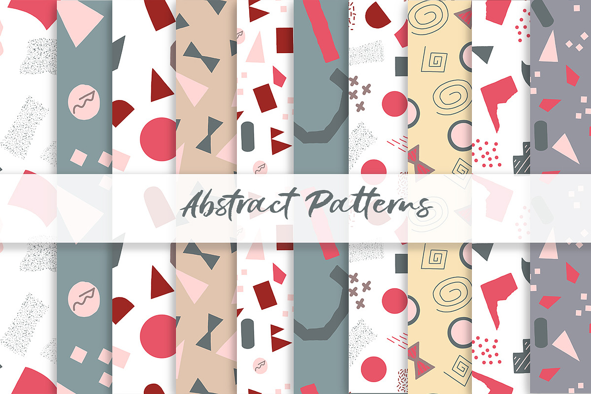 Abstract patterns. Big collection, a Pattern Graphic by SketchCliparts (Photo 3 of 12)