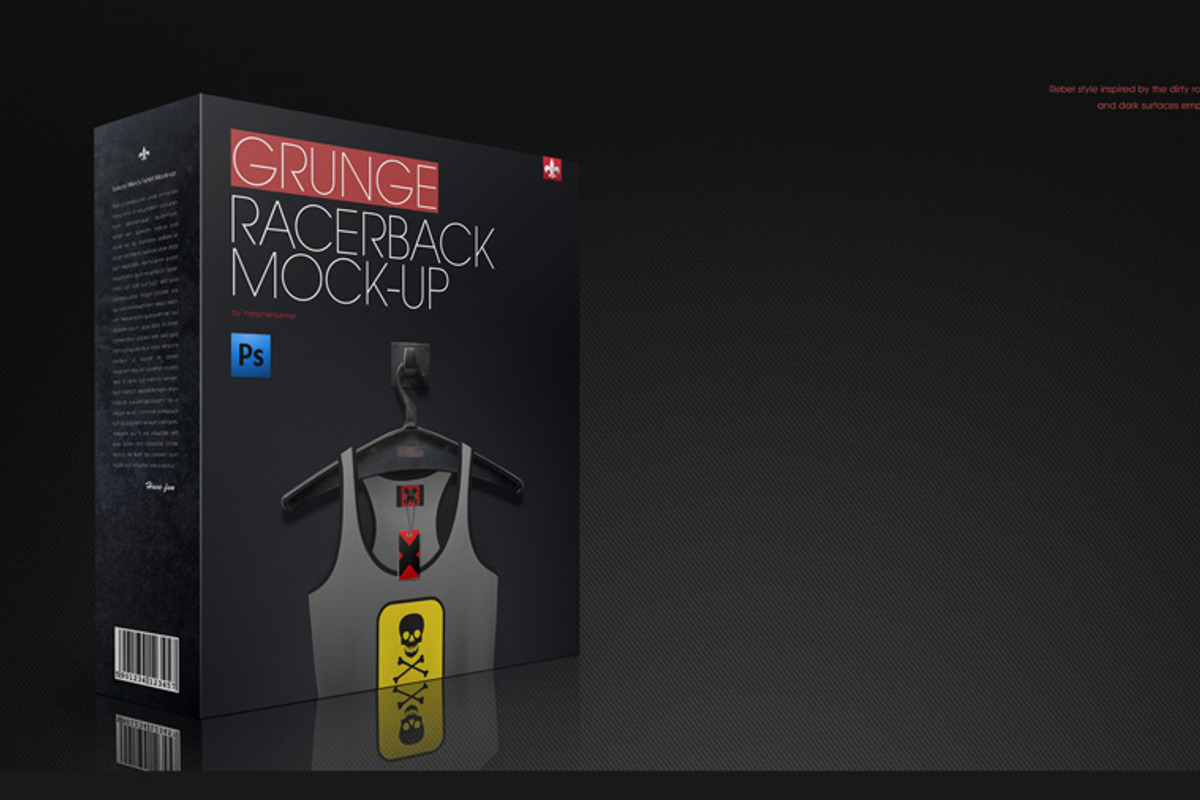 Racerback Tank On 5 Stages Mock-up, a Hoody Mockup by Mocca Mockups Store (Photo 16 of 68)