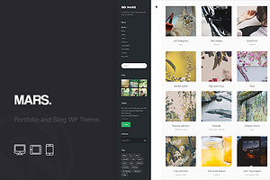 Mars - Portfolio And Blog WP Theme