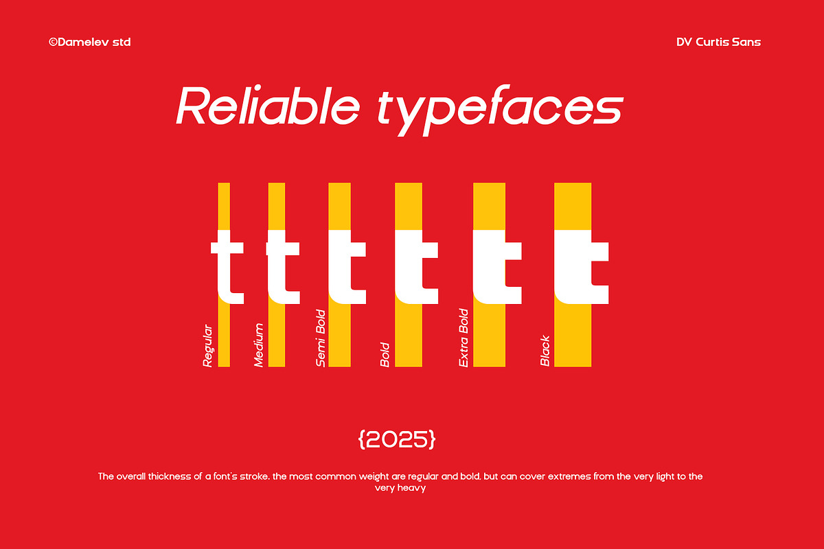DV Curtis Sans, a Sans Serif Font by Damelev (Photo 11 of 18)