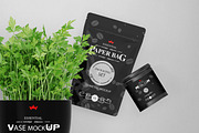 Paper Pouch Mockup, a Cups & Container Mockup by IsometricWorld (Thumbnail 8 of 22)
