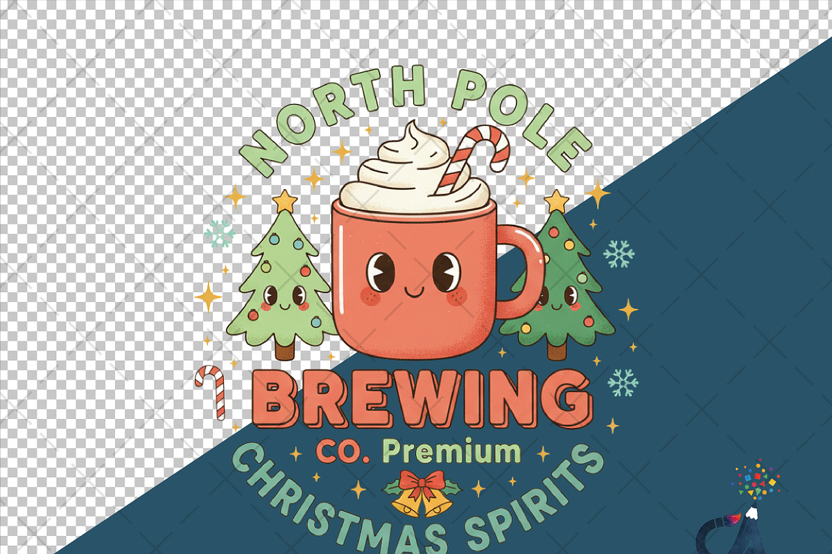 Christmas Sublimation Design PNG, an Illustration by Creative Art (Photo 5 of 6)