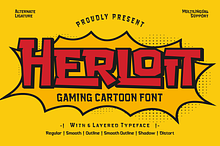 Herloit - Gaming Display Font