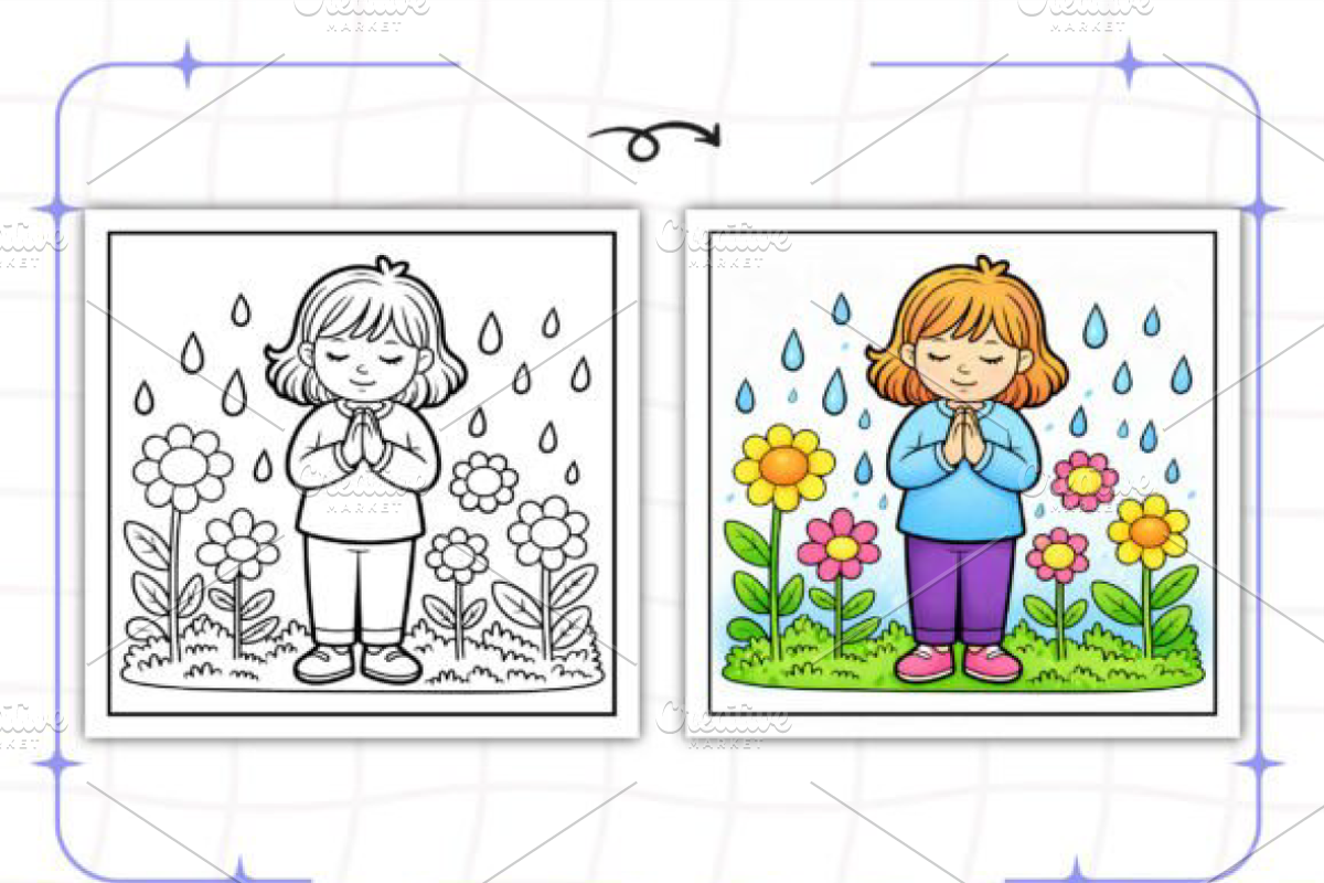 Bold & Easy Spring Woman, a Decorative Illustration by Design Station (Photo 6 of 9)