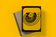 2024 typography style cover design, a Poster Template by NJ Himel (Thumbnail 16 of 18)