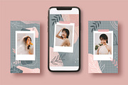 Floral Story Instagram Template, a Social Media Template by AM studio (Thumbnail 1 of 6)
