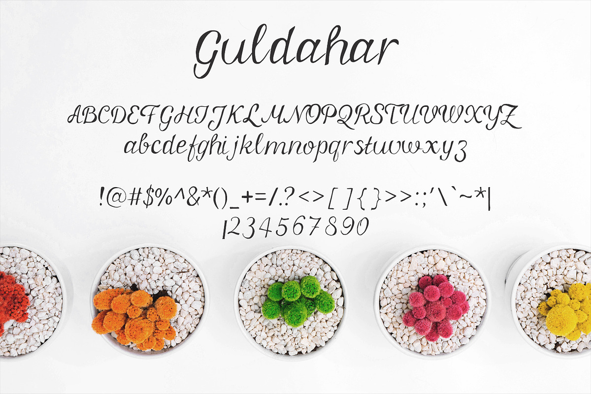 Guldahar Handwritten Font, a Script Font by Eldamar Studio (Photo 2 of 8)